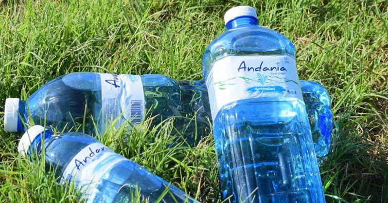 Andania - Bottled water Messinia - Square package